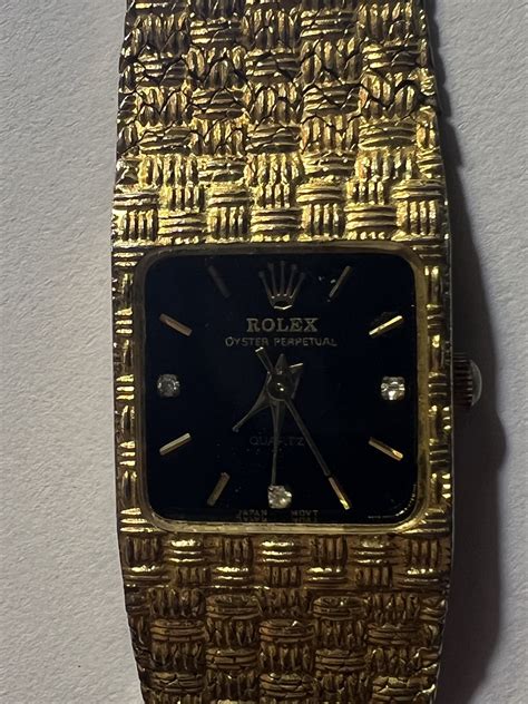 fake rolex quartz japan movt for sale|false rolex markings.